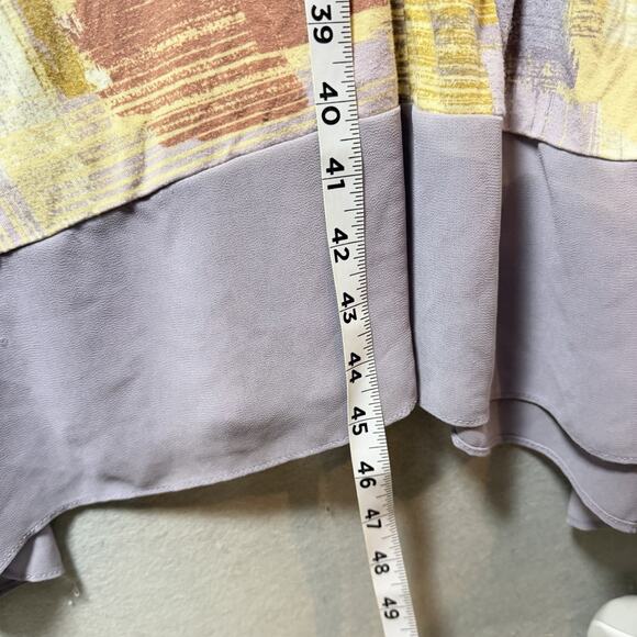 LOGO Lori Goldsein Sleeveless Maxi Dress Multicolor Womens US size M - Picture 8 of 8